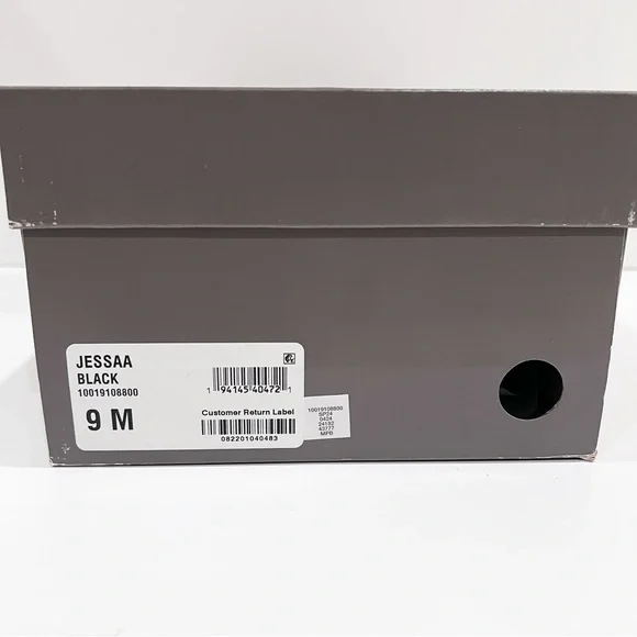 Style & Co Jessaa Double Band Slide Sandals EVA Adjustable Strap Black 9 NEW - Picture 10 of 10